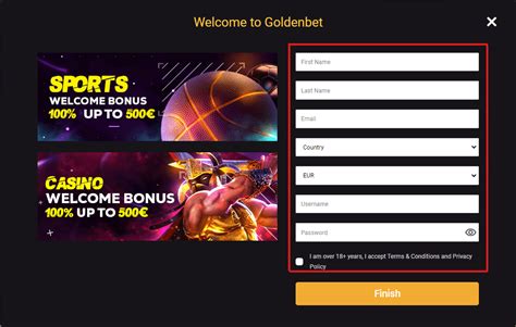 Goldenbet casino codigo promocional